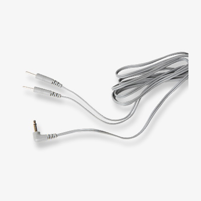 一拖二插口式電極線(xiàn)，理療電極線(xiàn)